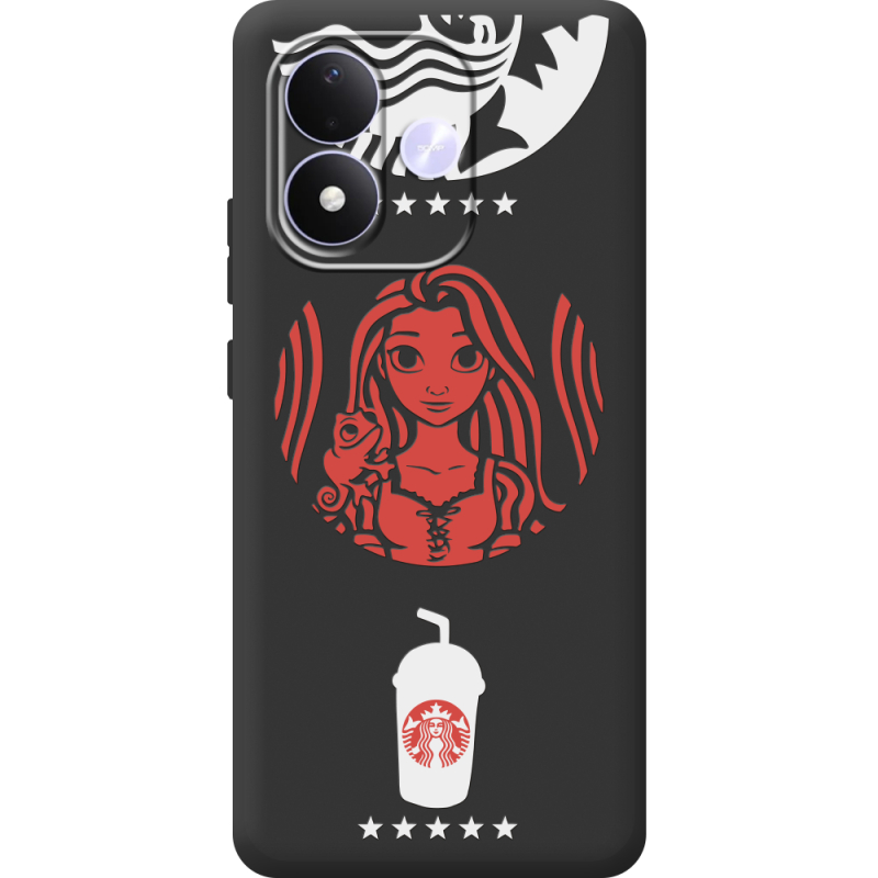 Чорний чохол BoxFace Xiaomi Redmi Note 17 RedWhite Coffee