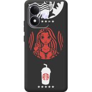 Чорний чохол BoxFace Xiaomi Redmi Note 17 RedWhite Coffee