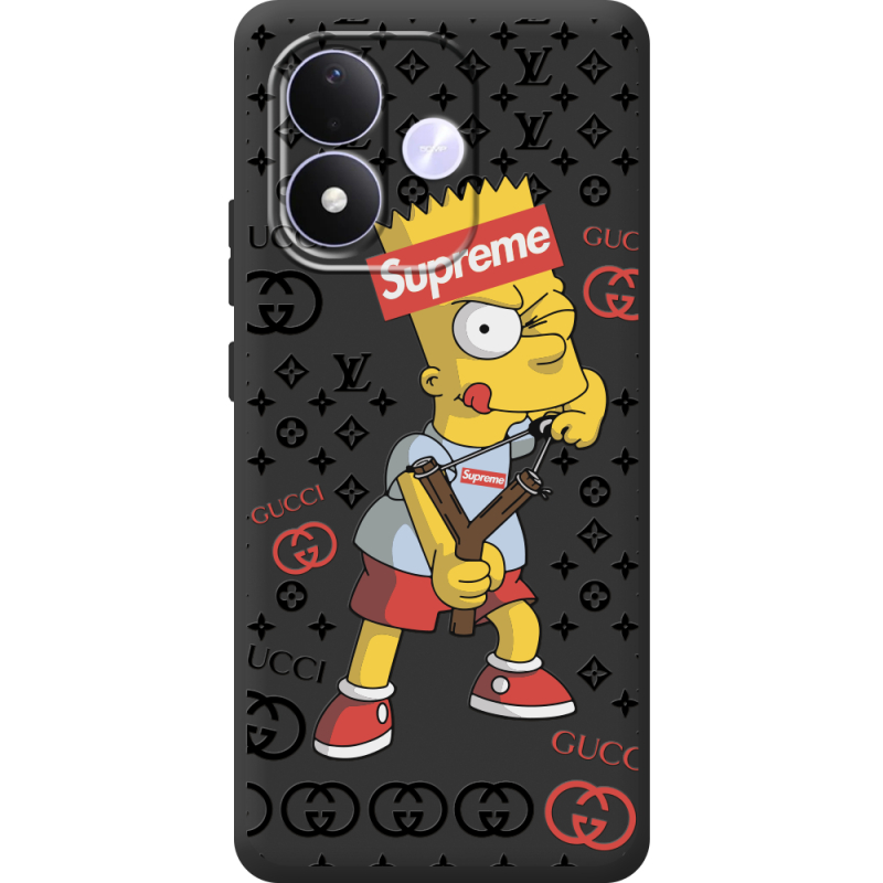 Чорний чохол BoxFace Xiaomi Redmi Note 17 Yellow Fun