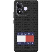 Чорний чохол BoxFace Xiaomi Redmi Note 17 Tommy Print