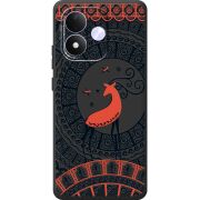Чорний чохол BoxFace Xiaomi Redmi Note 17 Ornament