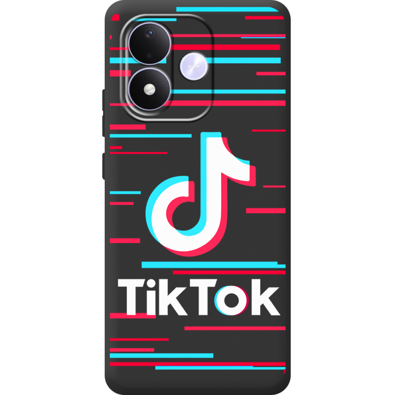 Чорний чохол BoxFace Xiaomi Redmi Note 17 Tik Tok