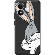 Чорний чохол BoxFace Xiaomi Redmi Note 17 Lucky Rabbit
