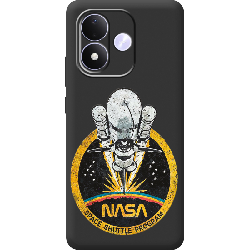 Чорний чохол BoxFace Xiaomi Redmi Note 17 NASA Spaceship