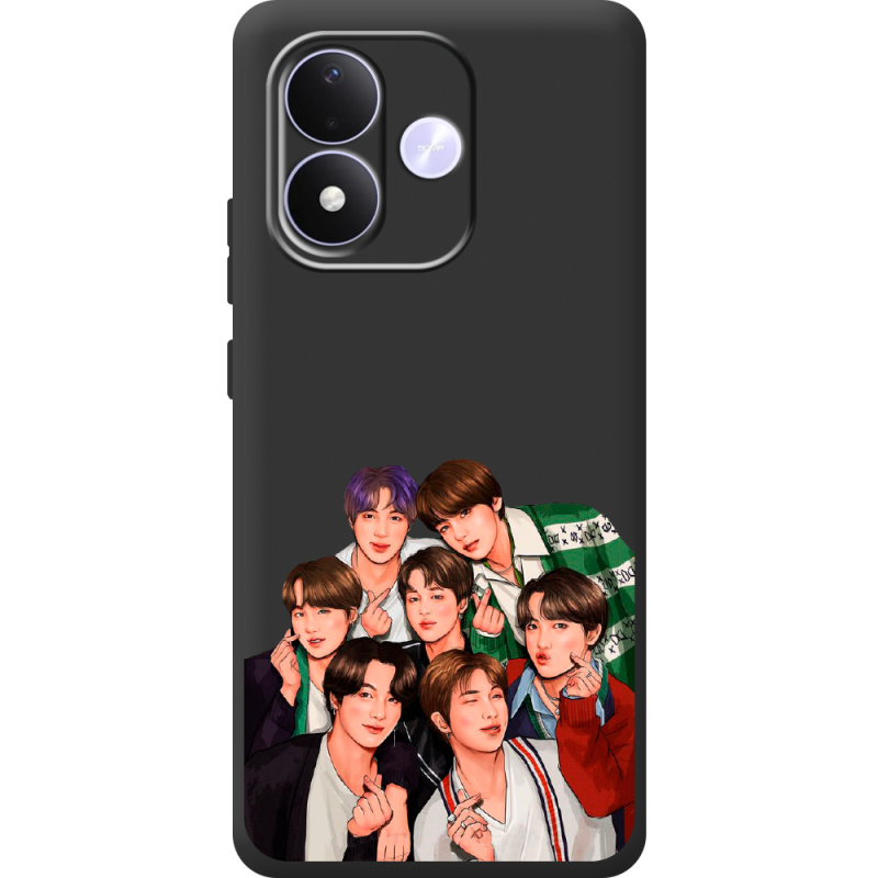Чорний чохол BoxFace Xiaomi Redmi Note 17 BTS