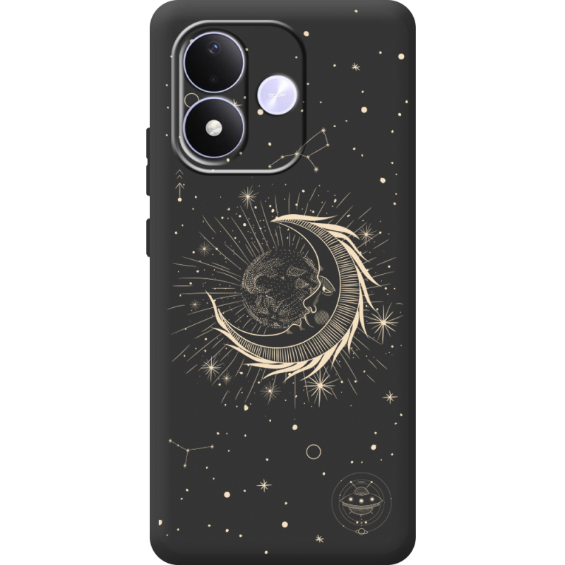 Чорний чохол BoxFace Xiaomi Redmi Note 17 Moon