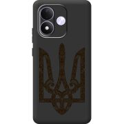 Чорний чохол BoxFace Xiaomi Redmi Note 17 Ukrainian Trident
