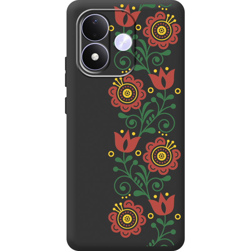 Чорний чохол BoxFace Xiaomi Redmi Note 17 Ethno