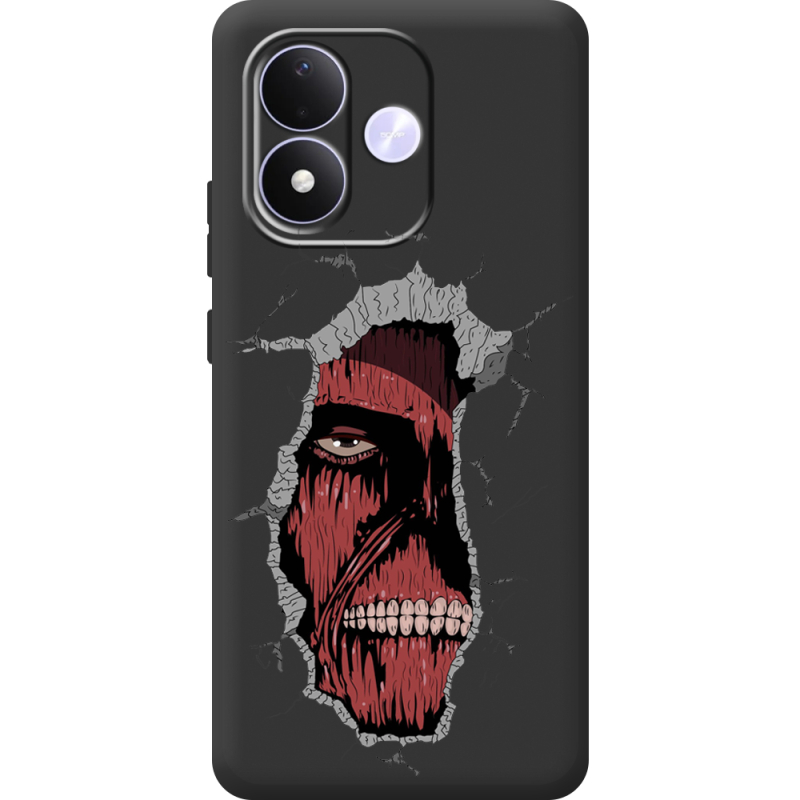 Чорний чохол BoxFace Xiaomi Redmi Note 17 Нападение на Титана