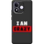 Чорний чохол BoxFace Xiaomi Redmi Note 17 I'm Crazy