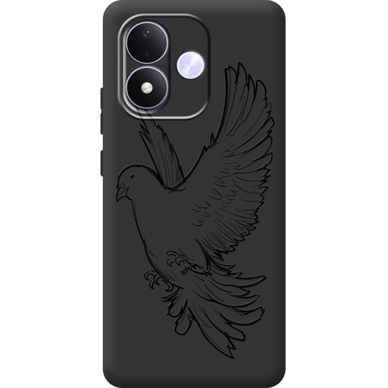 Чорний чохол BoxFace Xiaomi Redmi Note 17 Dove