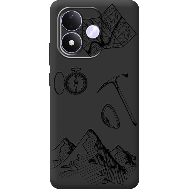 Чорний чохол BoxFace Xiaomi Redmi Note 17 Mountains
