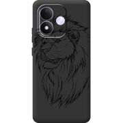 Чорний чохол BoxFace Xiaomi Redmi Note 17 Lion