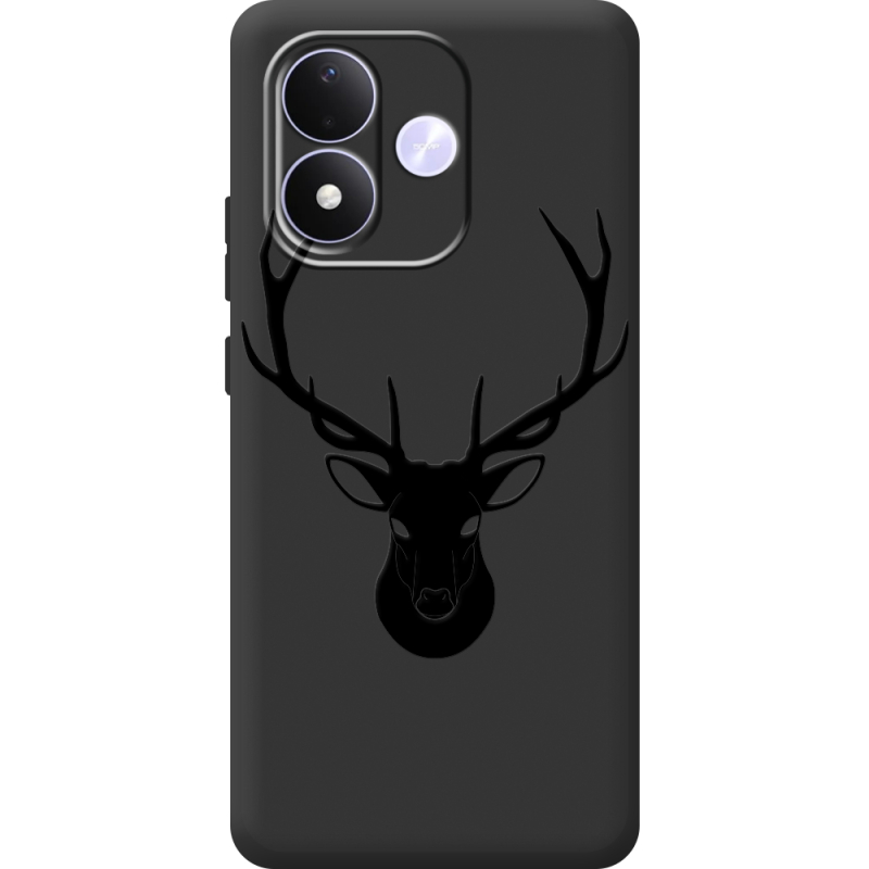 Чорний чохол BoxFace Xiaomi Redmi Note 17 Deer