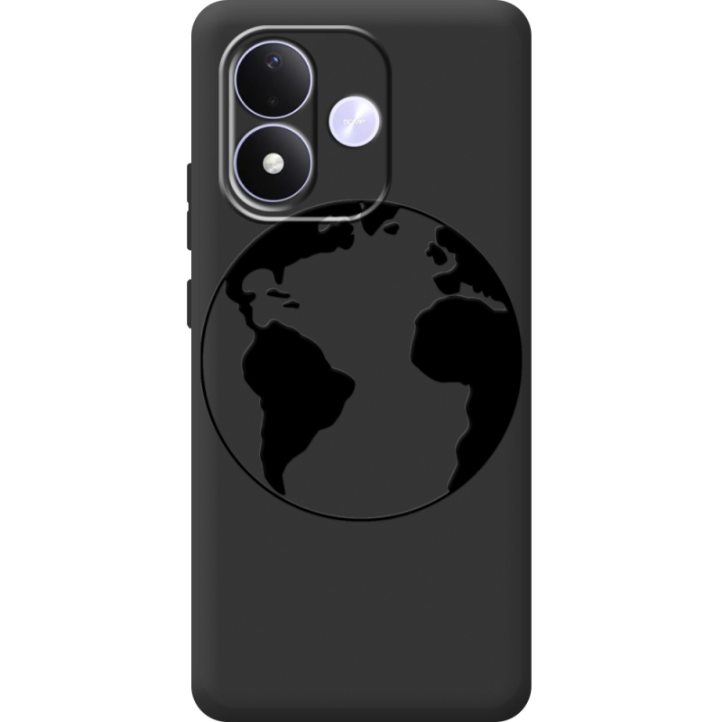 Чорний чохол BoxFace Xiaomi Redmi Note 17 Earth