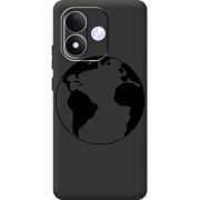 Чорний чохол BoxFace Xiaomi Redmi Note 17 Earth