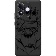 Чорний чохол BoxFace Xiaomi Redmi Note 17 Bear King