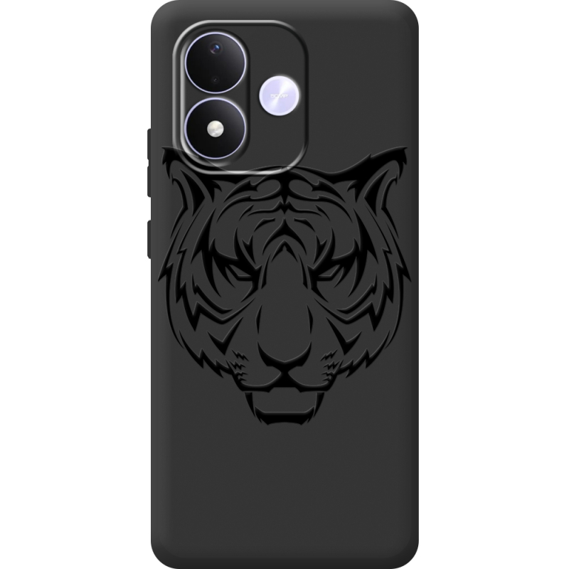 Чорний чохол BoxFace Xiaomi Redmi Note 17 Tiger