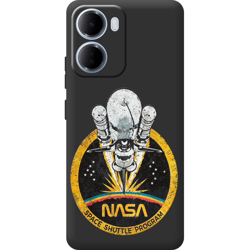 Чорний чохол BoxFace Xiaomi Redmi 15A NASA Spaceship