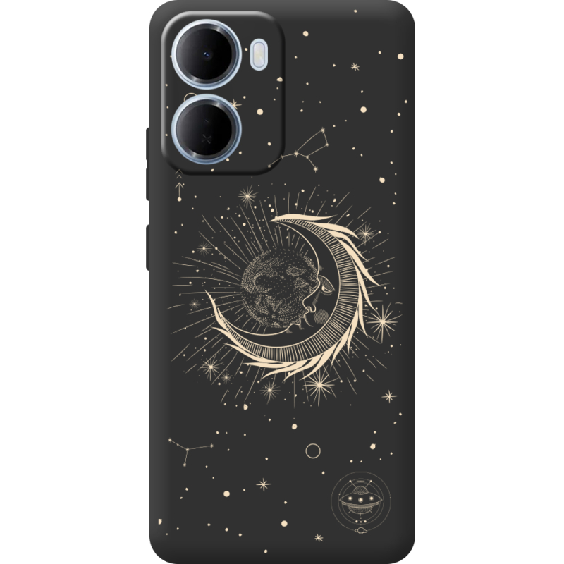 Чорний чохол BoxFace Xiaomi Redmi 15A Moon