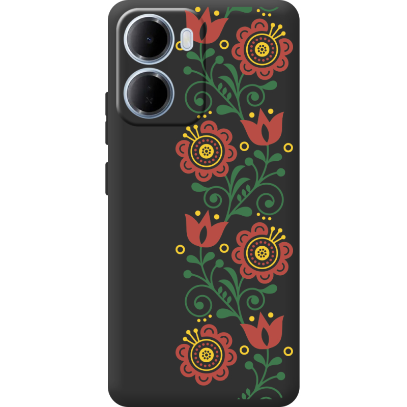 Чорний чохол BoxFace Xiaomi Redmi 15A Ethno