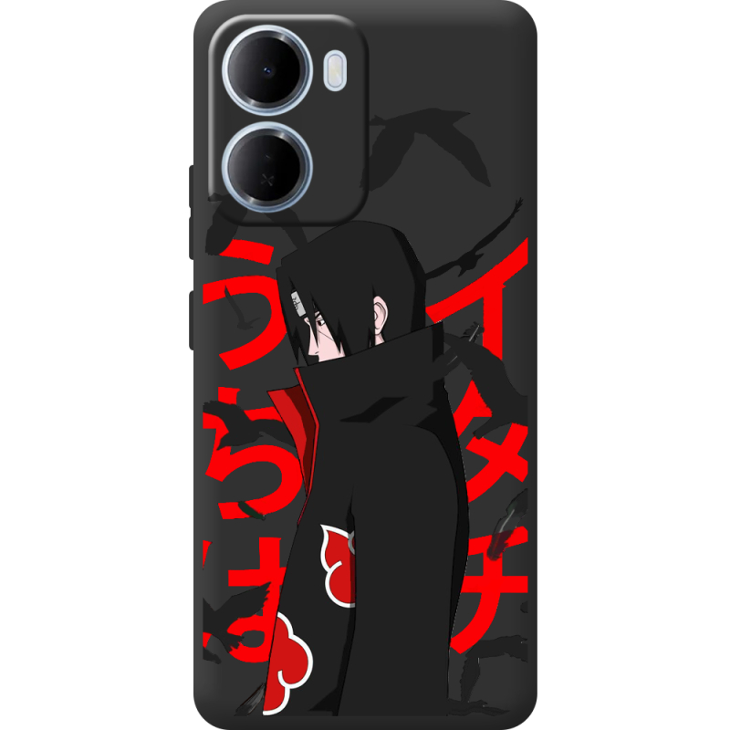 Чорний чохол BoxFace Xiaomi Redmi 15A Учиха Итачи
