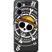 Чорний чохол BoxFace Xiaomi Redmi 15A One Piece Компас