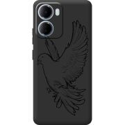 Чорний чохол BoxFace Xiaomi Redmi 15A Dove
