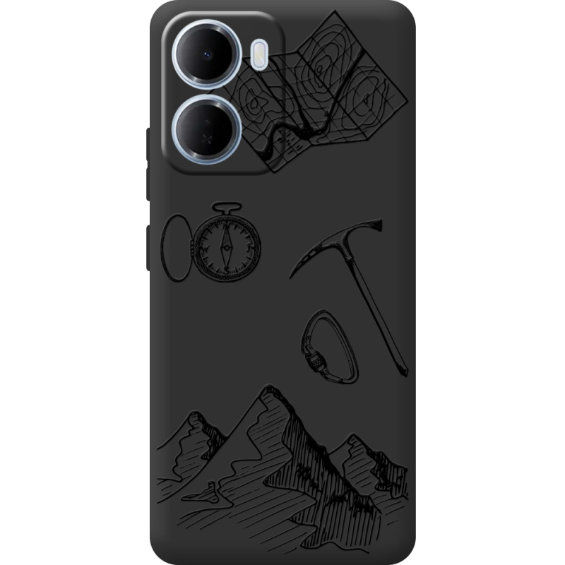 Чорний чохол BoxFace Xiaomi Redmi 15A Mountains