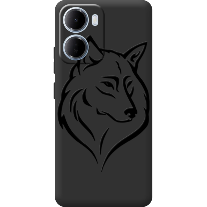 Чорний чохол BoxFace Xiaomi Redmi 15A Wolf