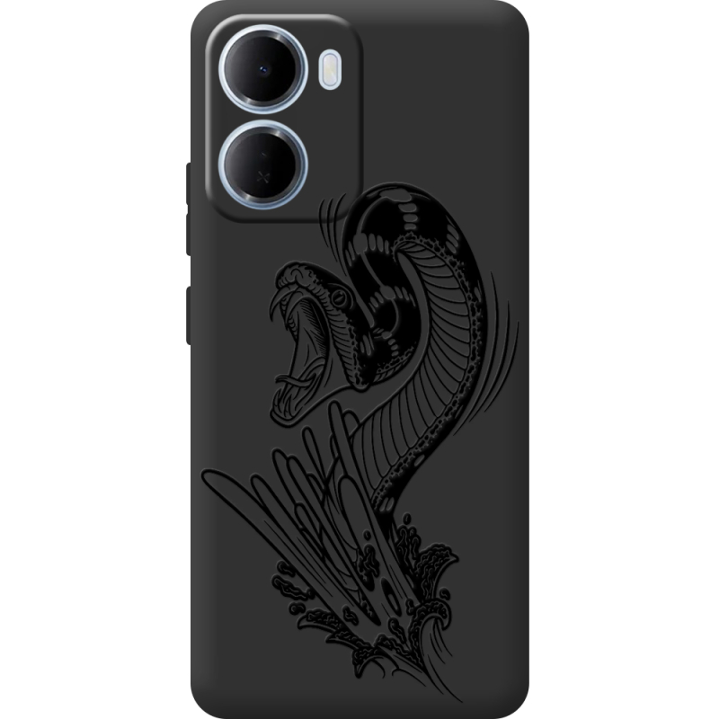 Чорний чохол BoxFace Xiaomi Redmi 15A Snake