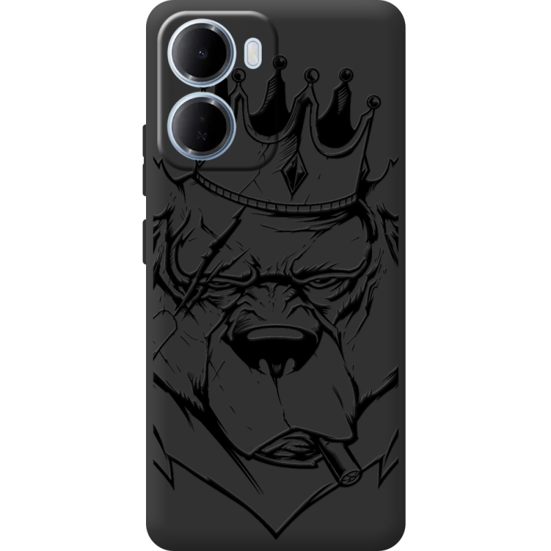 Чорний чохол BoxFace Xiaomi Redmi 15A Bear King