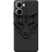 Чорний чохол BoxFace Xiaomi Redmi 15A Tiger