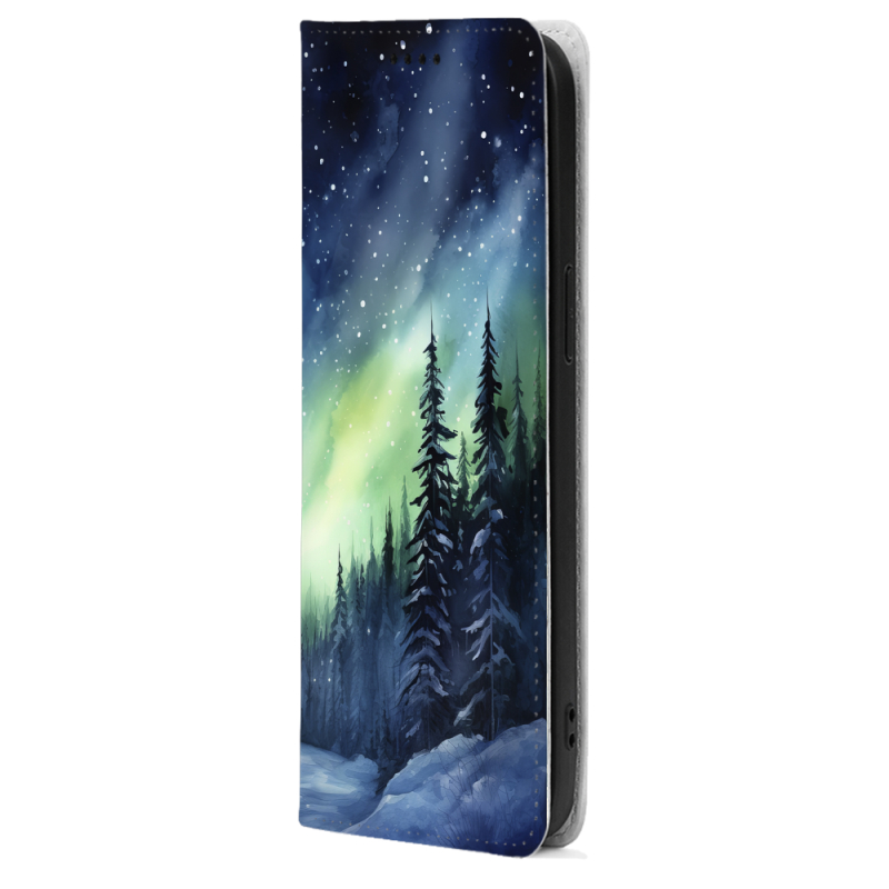 Чохол-книжка BoxFace для Xiaomi Redmi 17 Північне сяйво