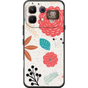 Чохол BoxFace Infinix Note 60 Pro Line Flowers