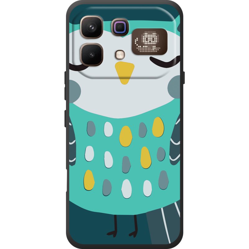 Чохол BoxFace Infinix Note 60 Pro Green Owl