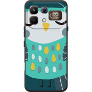 Чохол BoxFace Infinix Note 60 Pro Green Owl