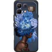 Чохол BoxFace Infinix Note 60 Pro Exquisite Blue Flowers