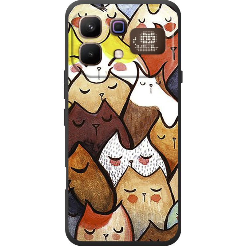 Чохол BoxFace Infinix Note 60 Pro Sleepy Cats