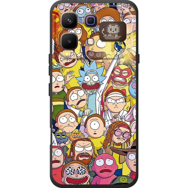 Чохол BoxFace Infinix Note 60 Pro Rick and Morty