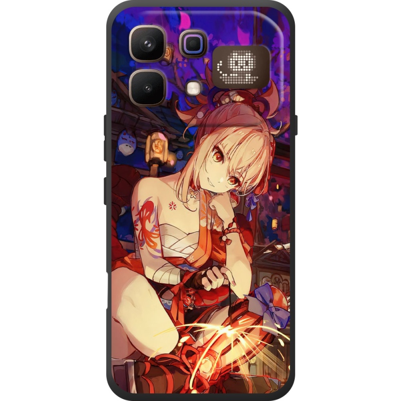 Чохол BoxFace Infinix Note 60 Pro Genshin Ёимия с огоньком