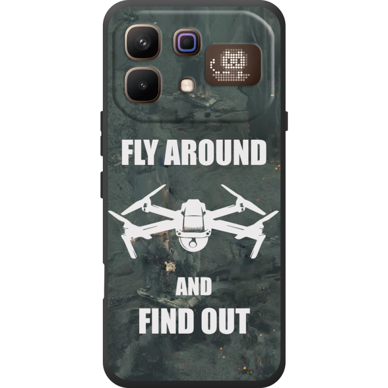 Чохол BoxFace Infinix Note 60 Pro Дрон Fly Around