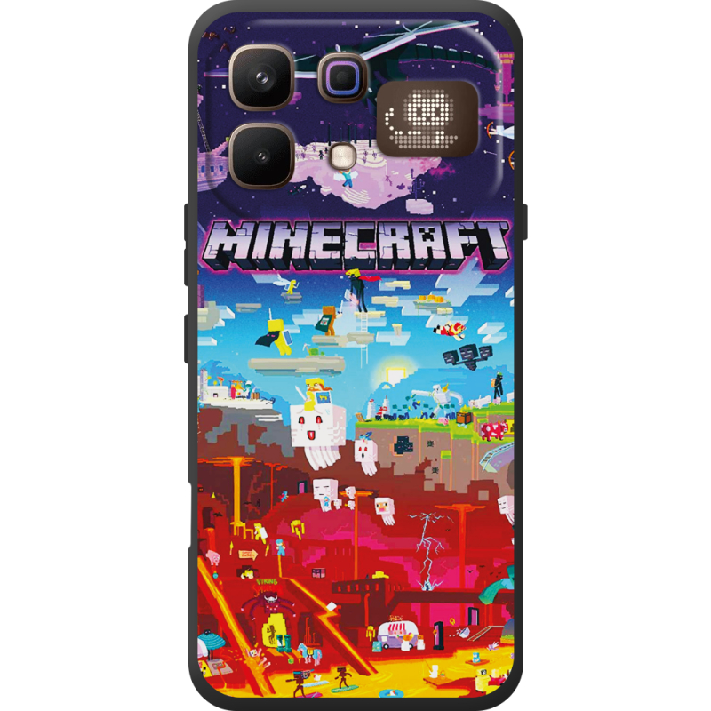 Чохол BoxFace Infinix Note 60 Pro Minecraft World Beyond