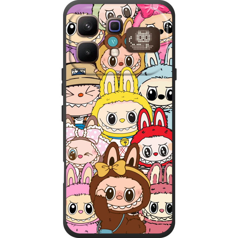 Чохол BoxFace Infinix Note 60 Pro Labubu