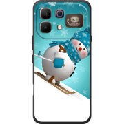 Чохол BoxFace Infinix Note 60 Pro Skier Snowman