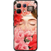 Чохол BoxFace Infinix Note 60 Pro Girl in Flowers