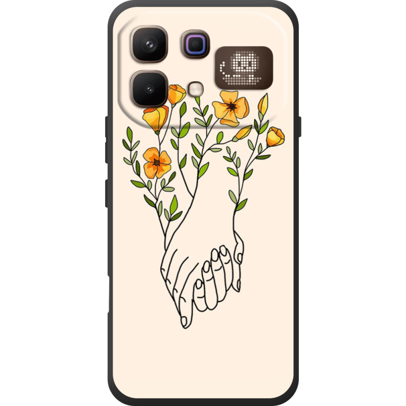 Чохол BoxFace Infinix Note 60 Pro Flower Hands