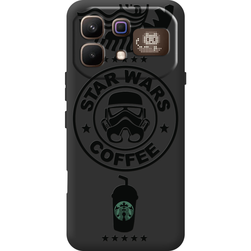 Чорний чохол BoxFace Infinix Note 60 Pro Dark Coffee