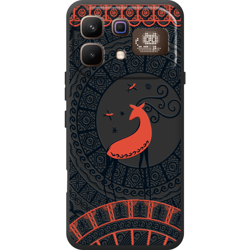 Чорний чохол BoxFace Infinix Note 60 Pro Ornament