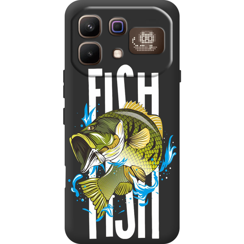 Чорний чохол BoxFace Infinix Note 60 Pro Fish